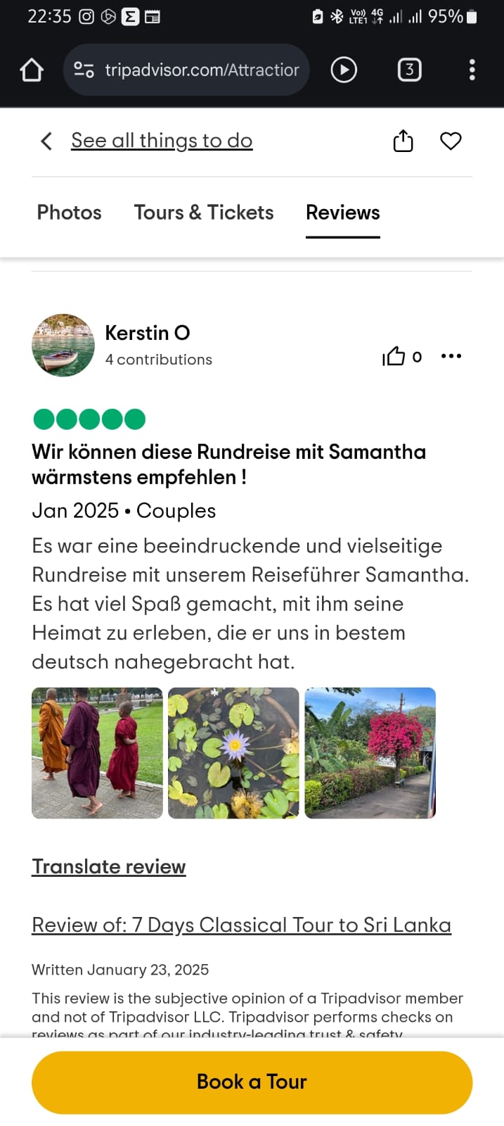 Tripadvisor Review 1